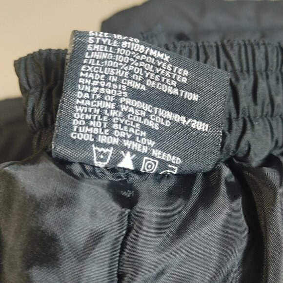 Snow Pants Black Youth Size 18 Protection System Waterproof Winter Gear Elastic - Picture 7 of 15